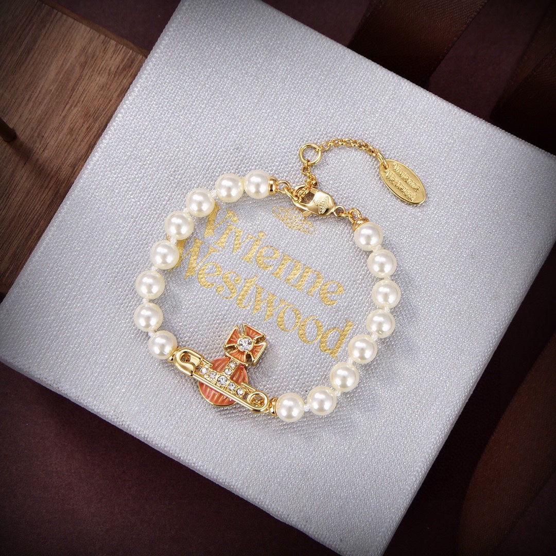 VW pearl bracelet