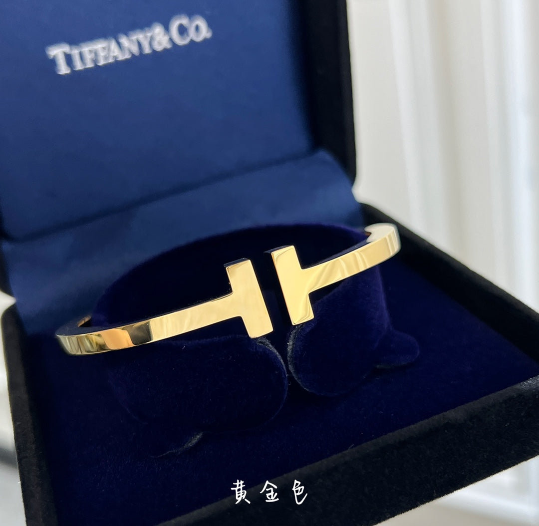 T wire Bracelet in gold/silver/rose gold