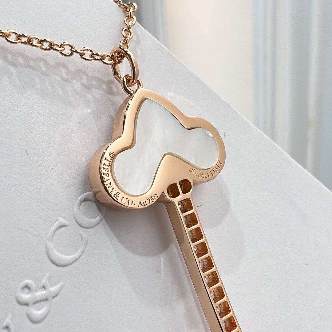 T key necklace