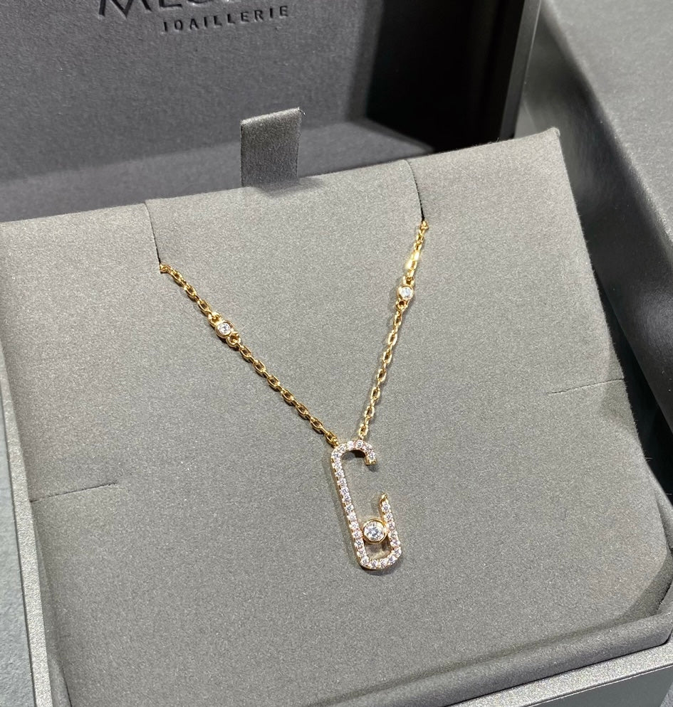 M necklace