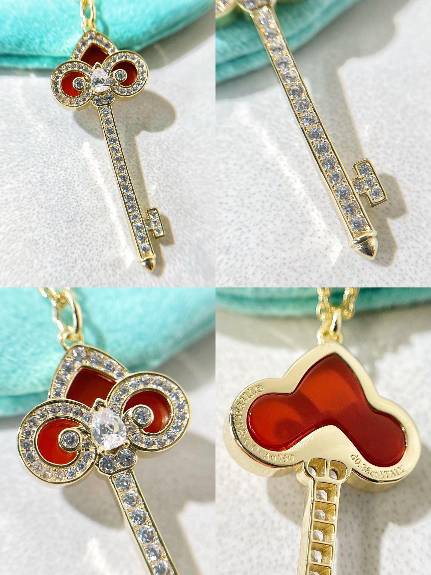 T key necklace
