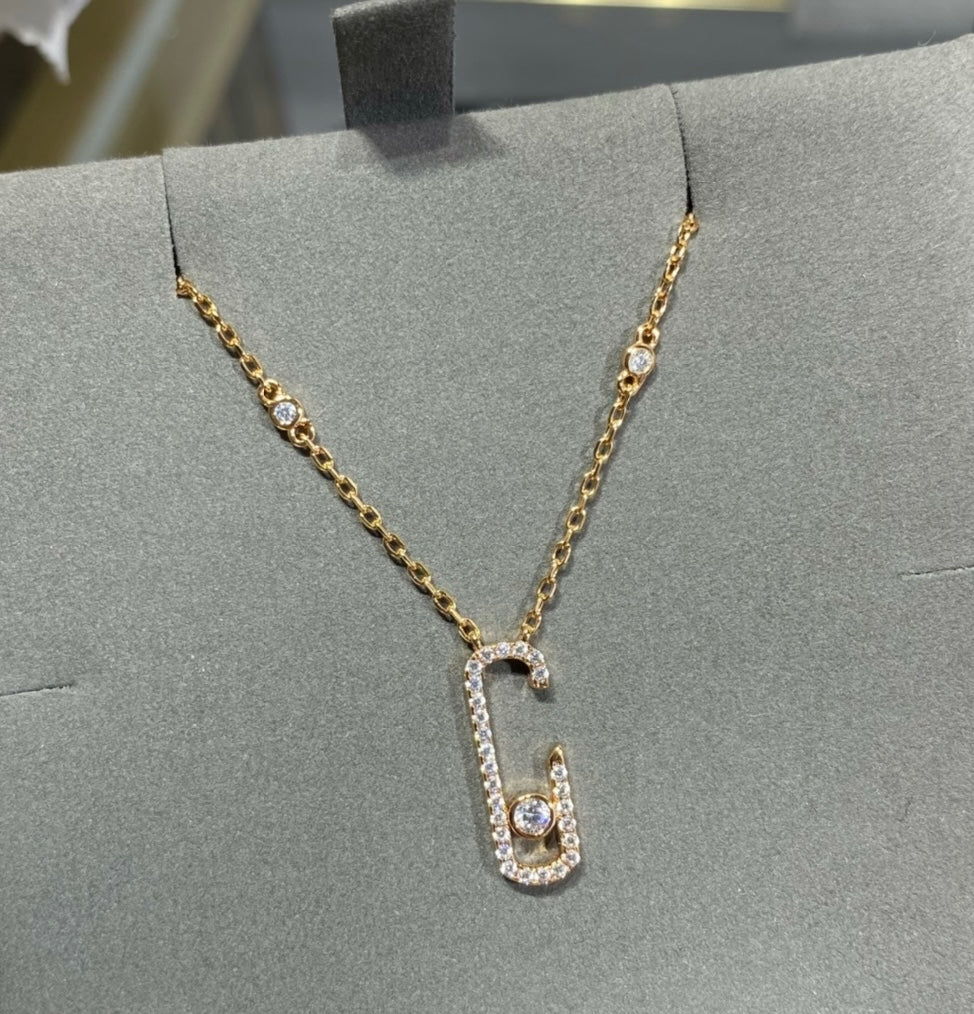 M necklace