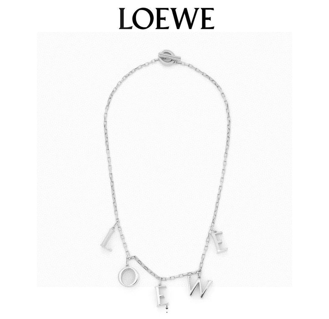 L necklace