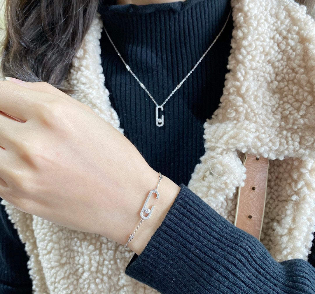 M necklace