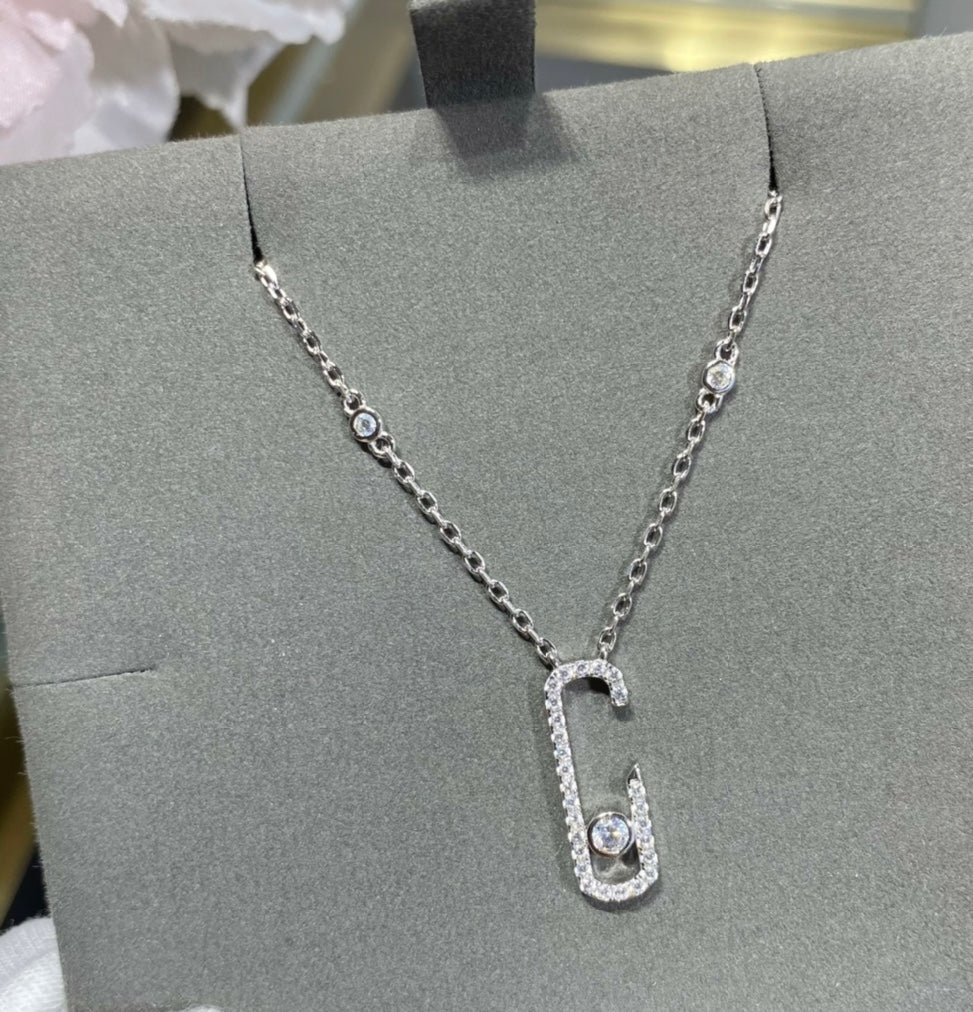 M necklace