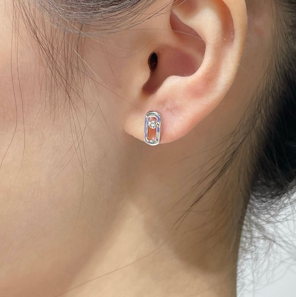M small earrings