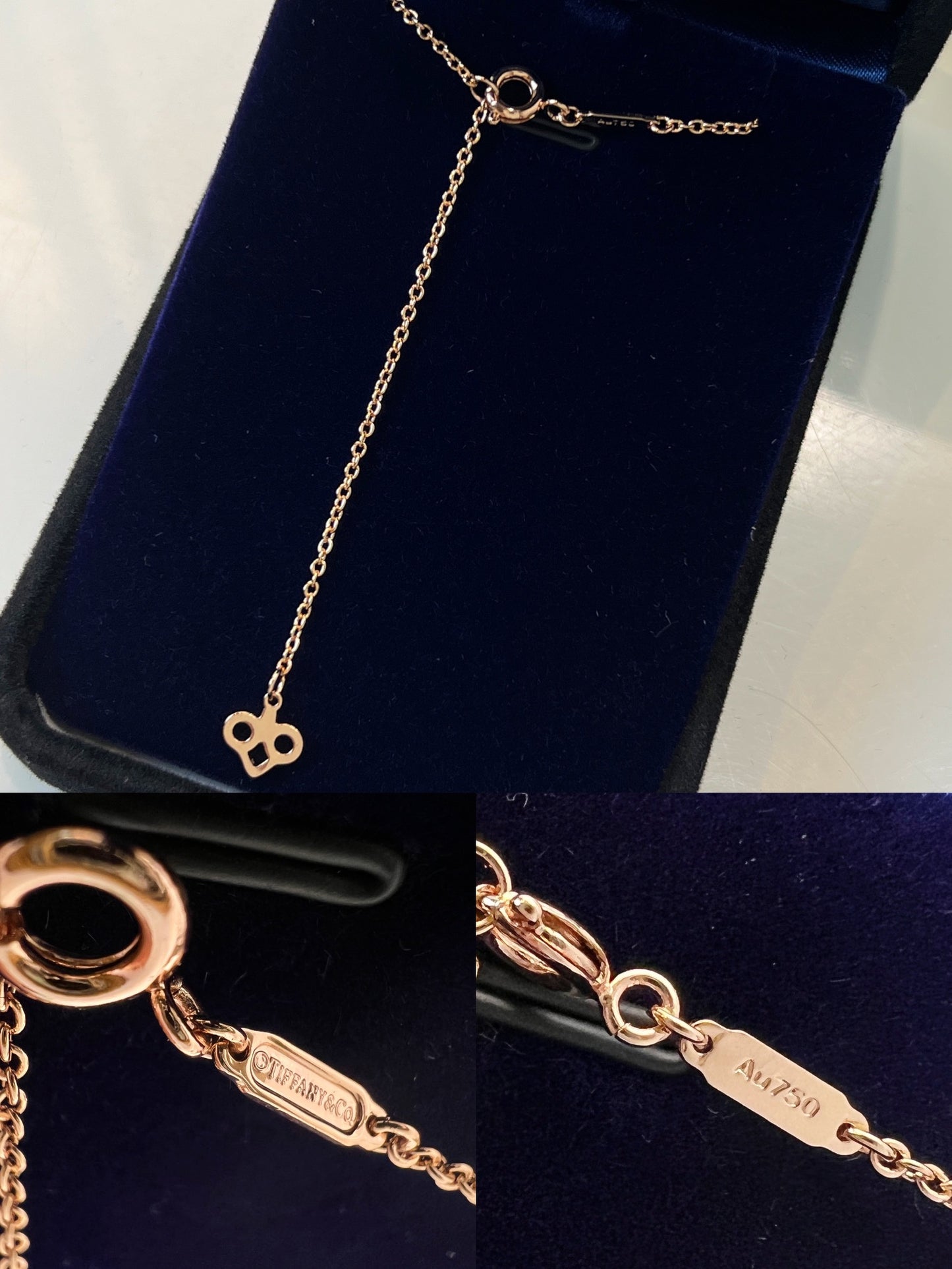 T key necklace