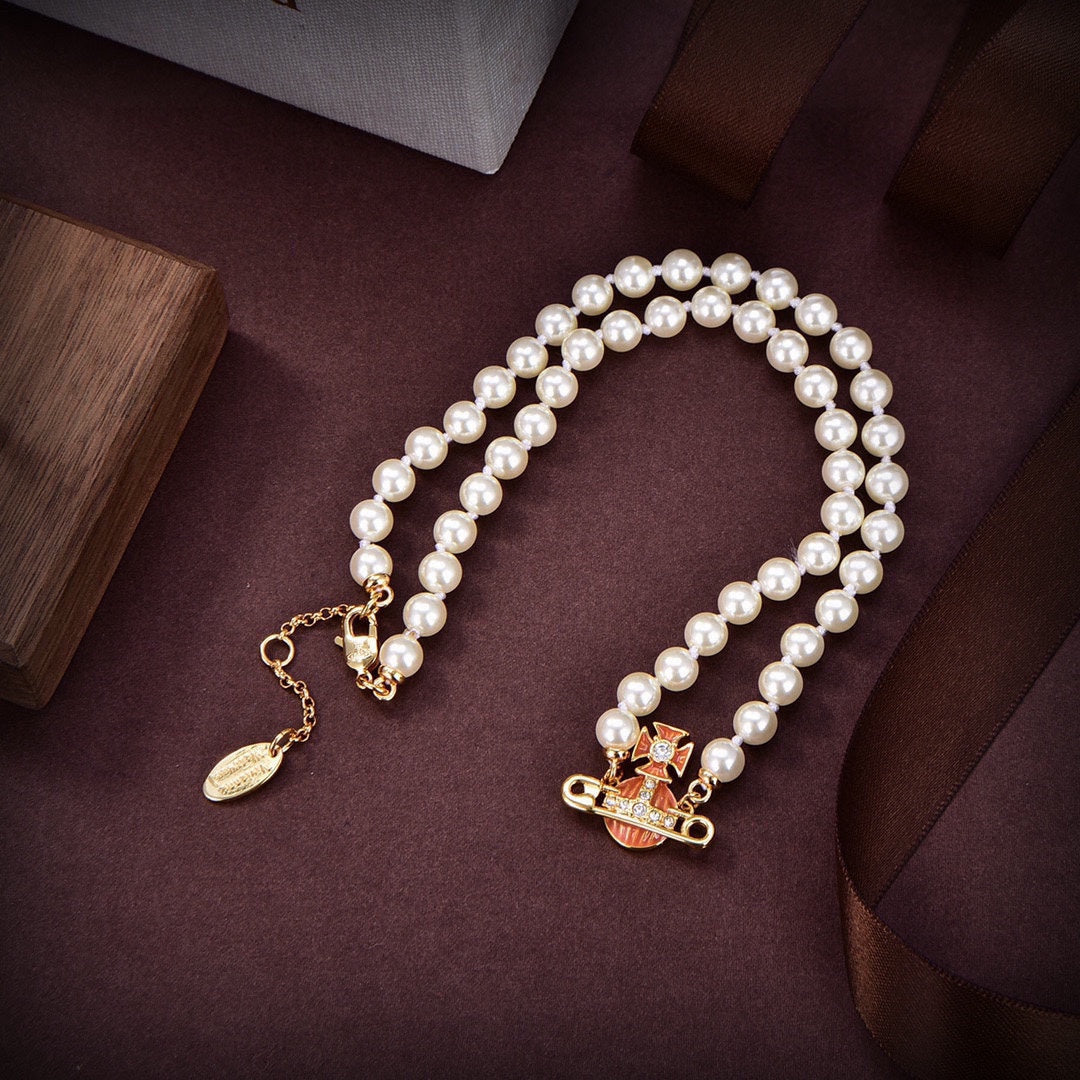 VW pearl bracelet