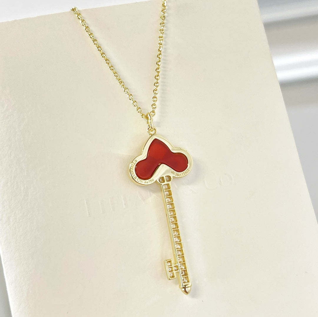 T key necklace