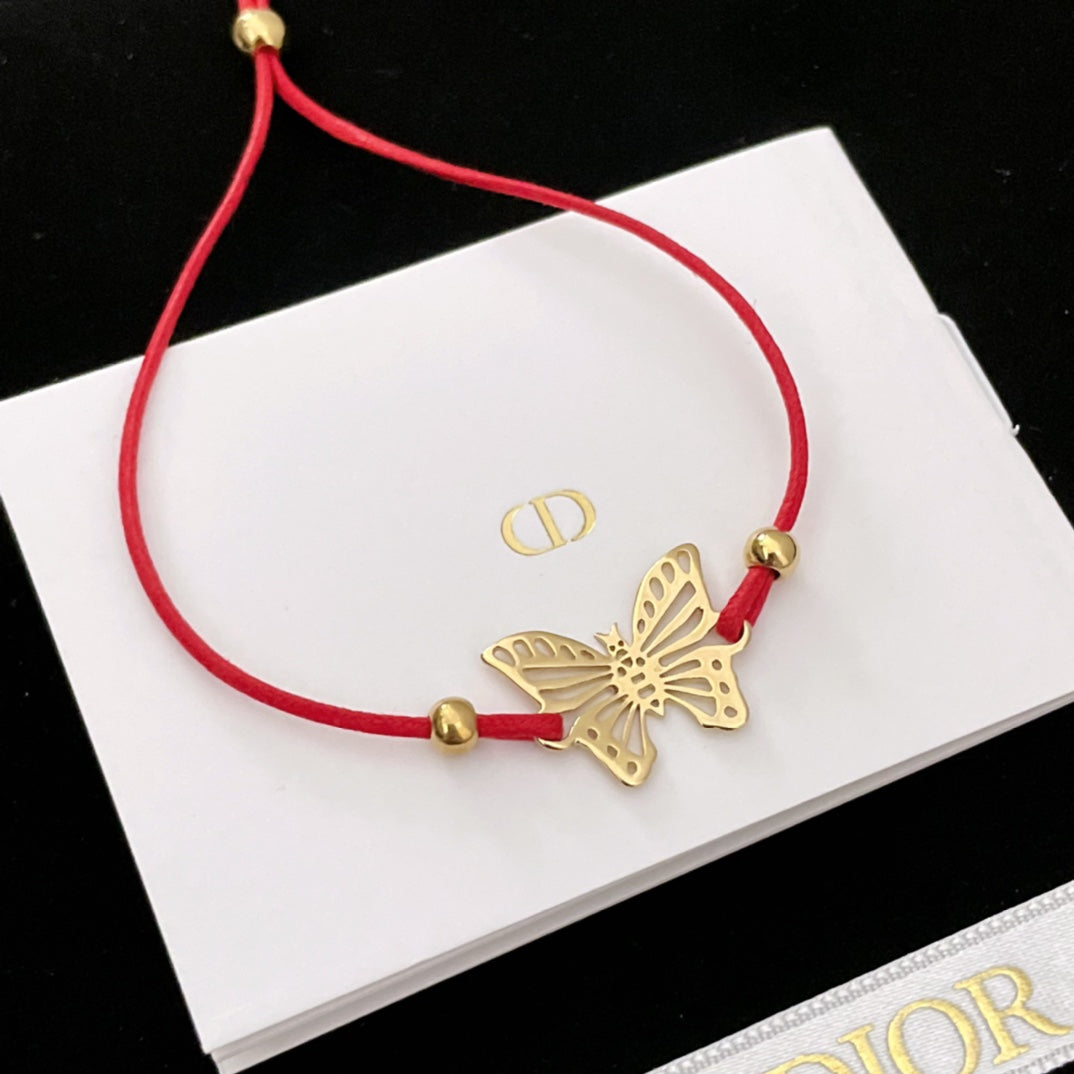 D butterfly bracelet