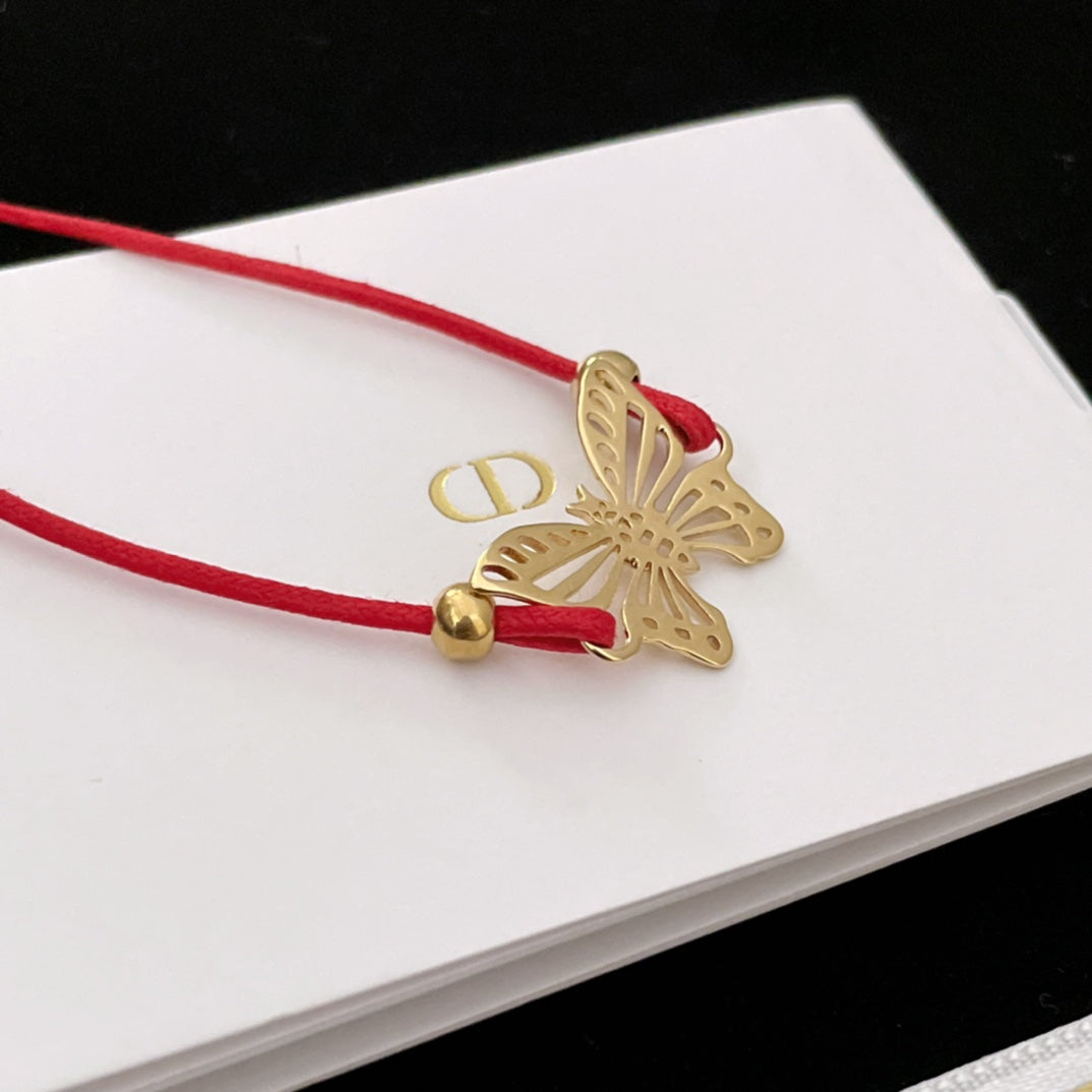 D butterfly bracelet