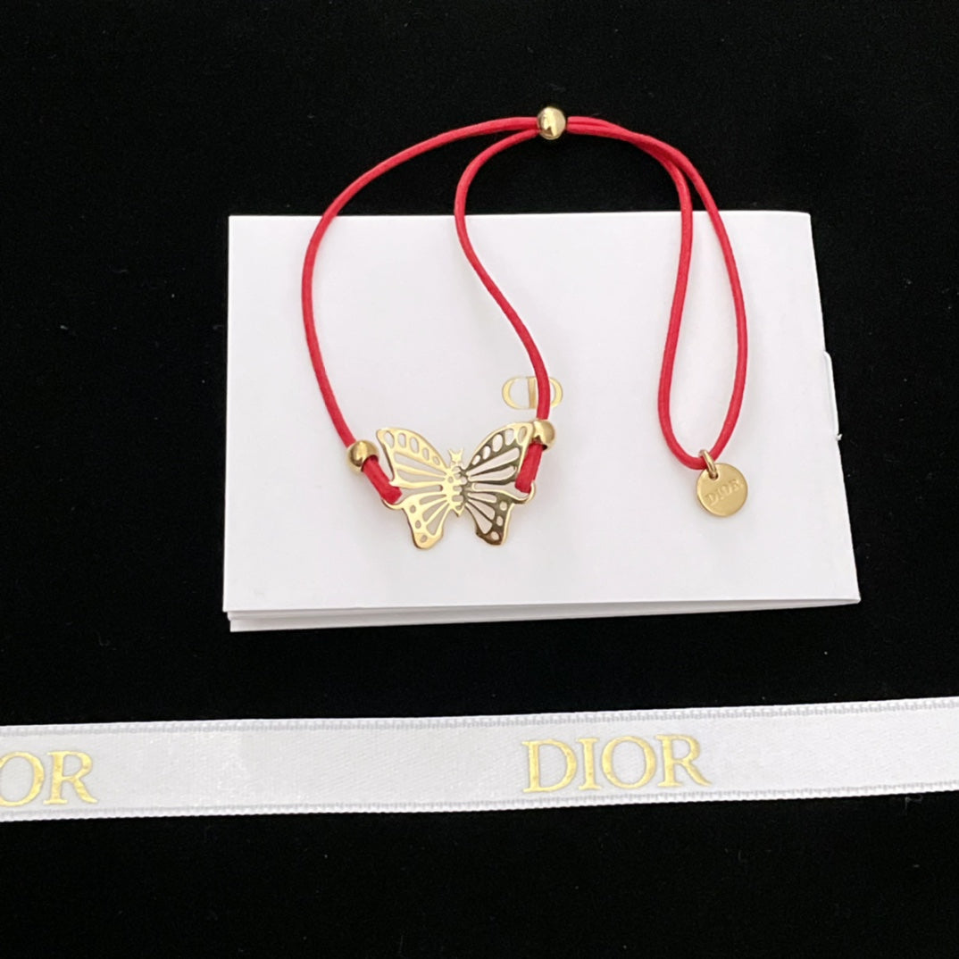 D butterfly bracelet