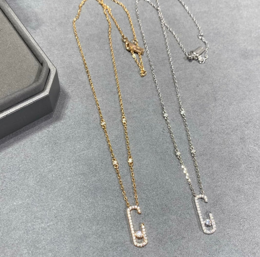 M necklace