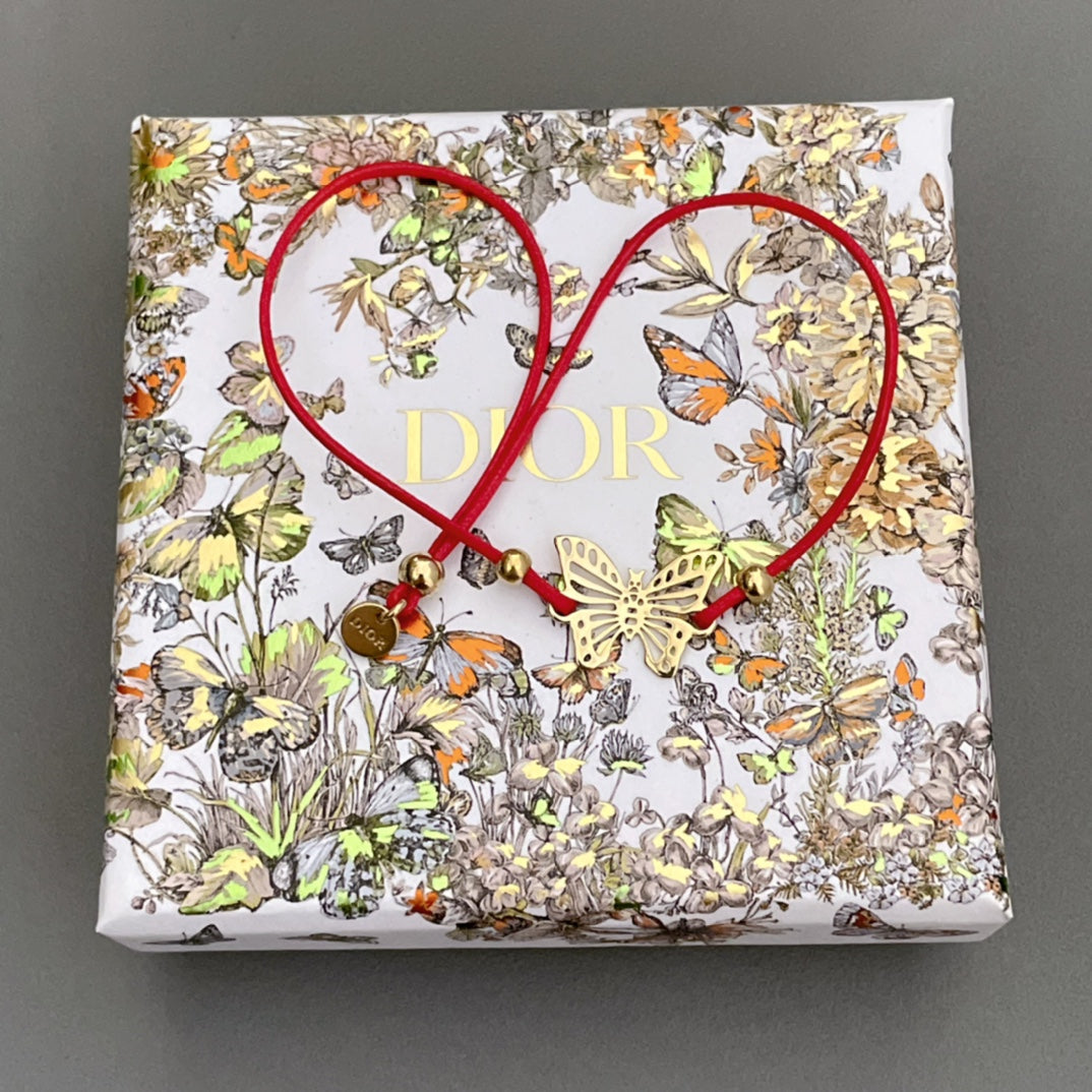 D butterfly bracelet