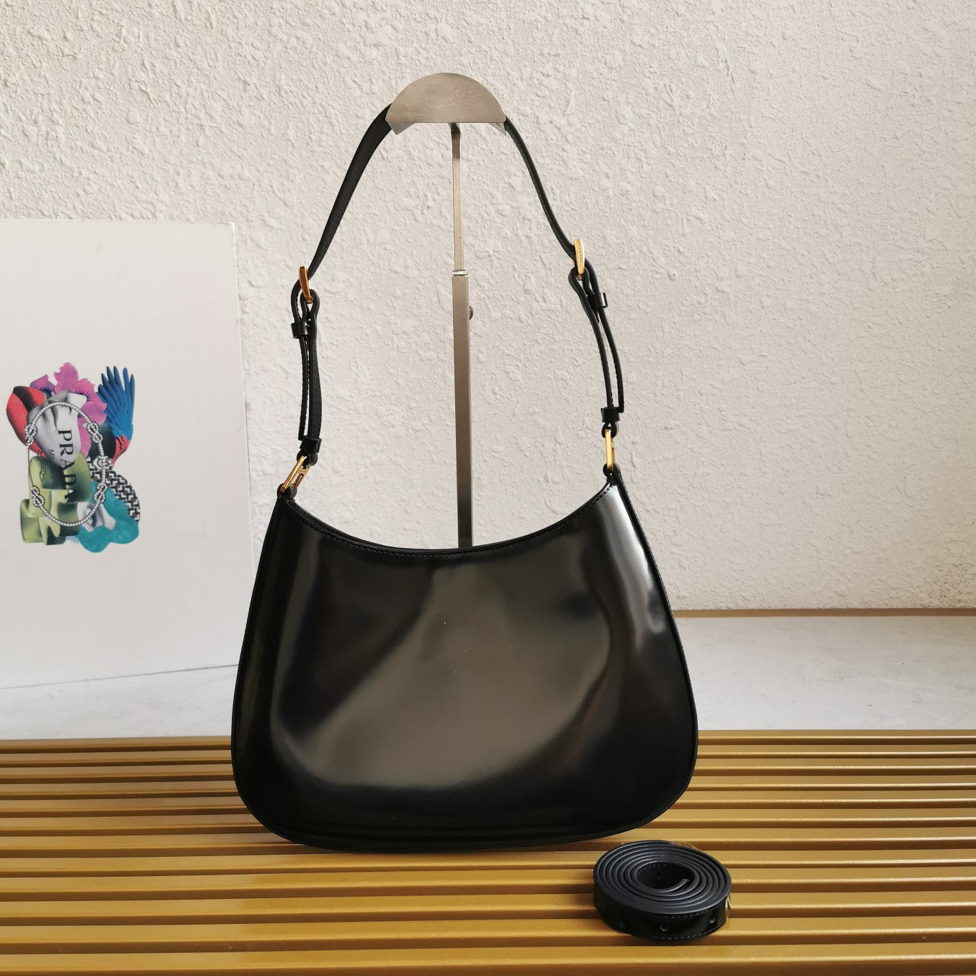 Cleo black P bag