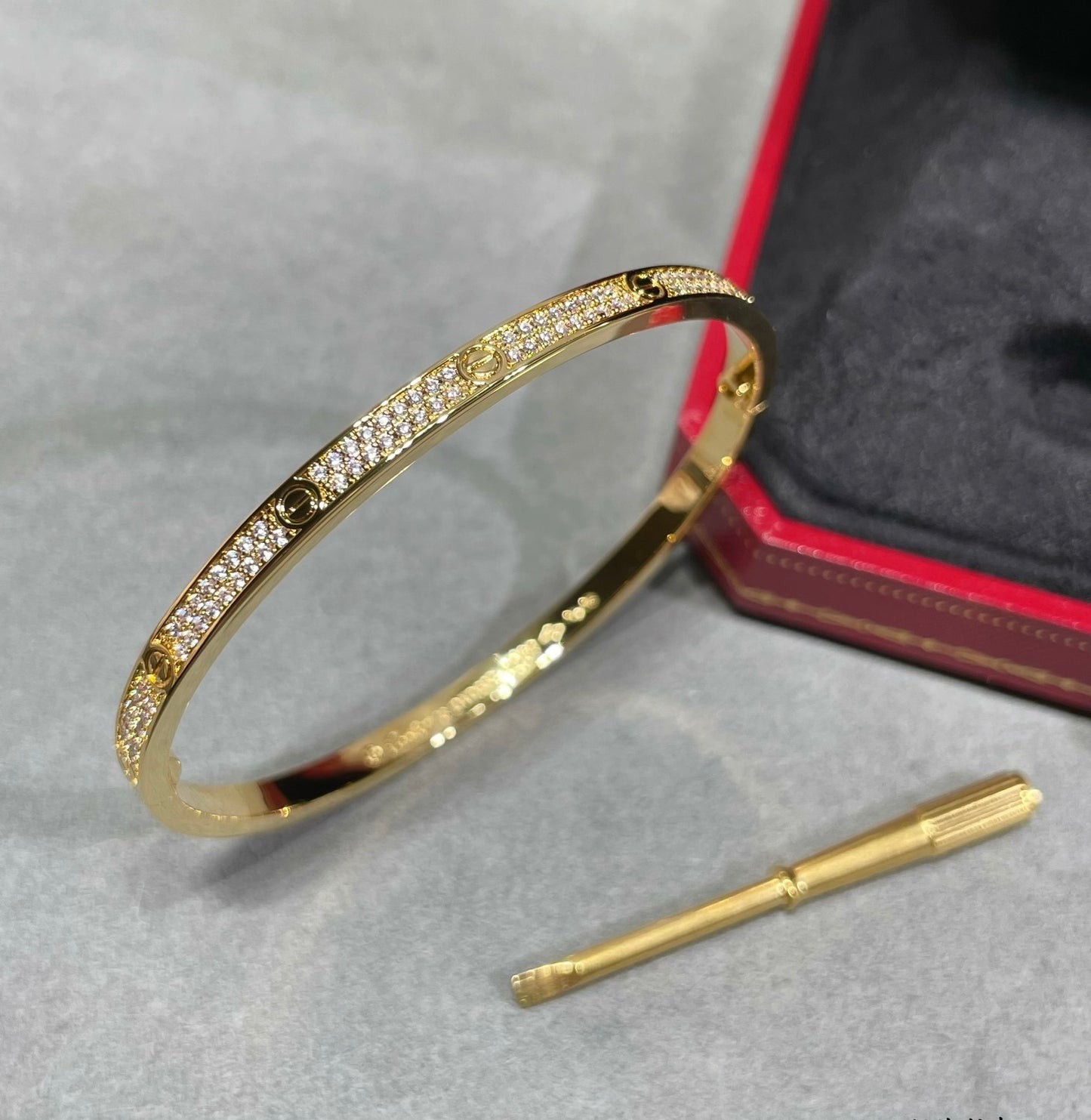 C Love Bracelet with diamonds