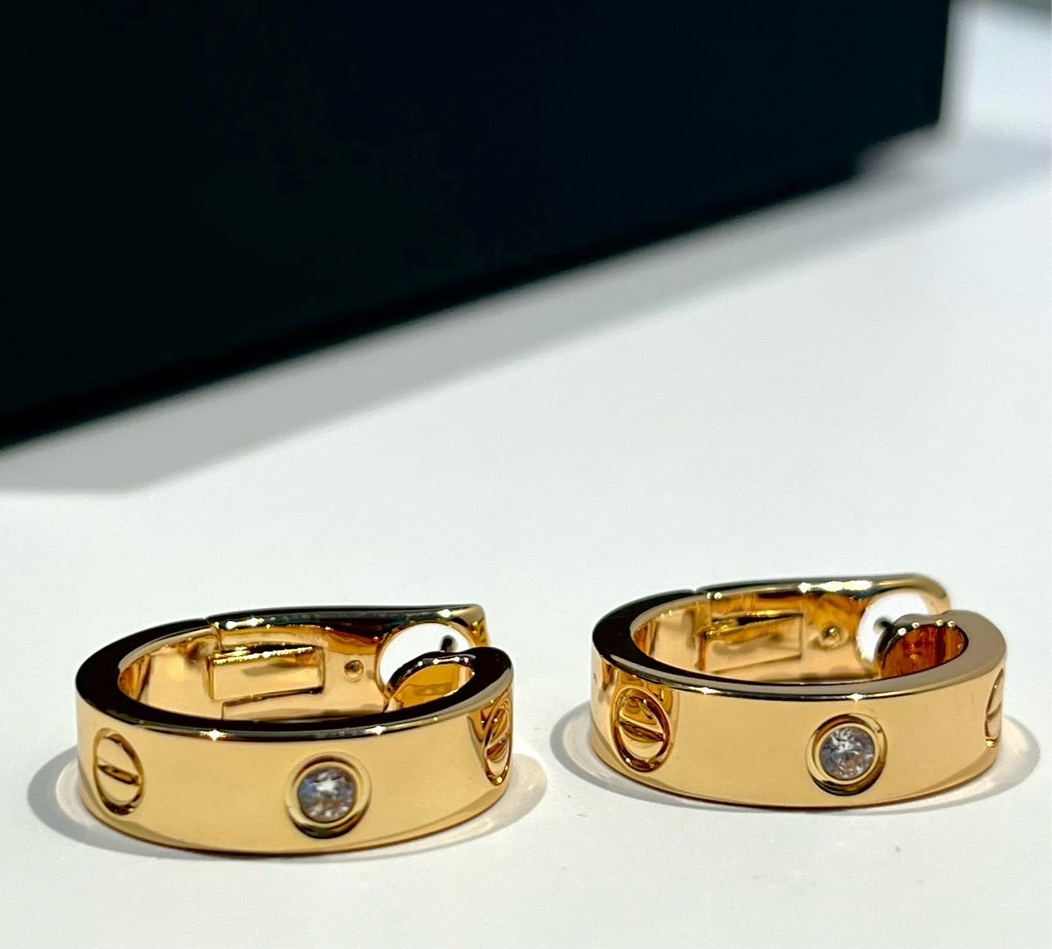 C Love Earrings